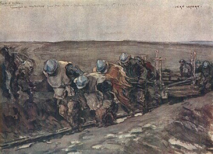 On the Artois front, 
February 1916 by Jean Lefort