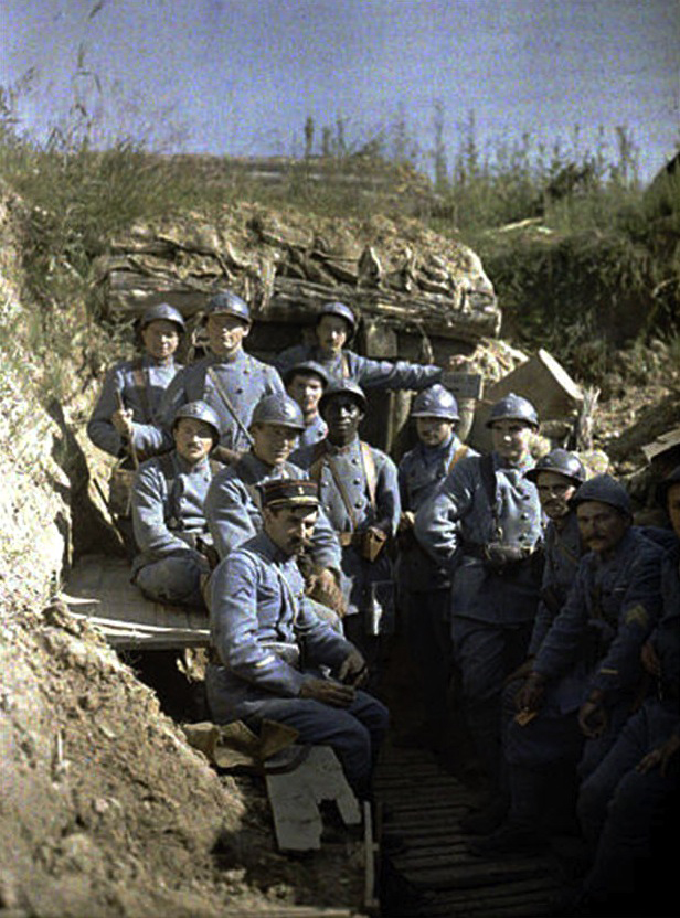 Colonial troops of the 5e RIC, 1916.