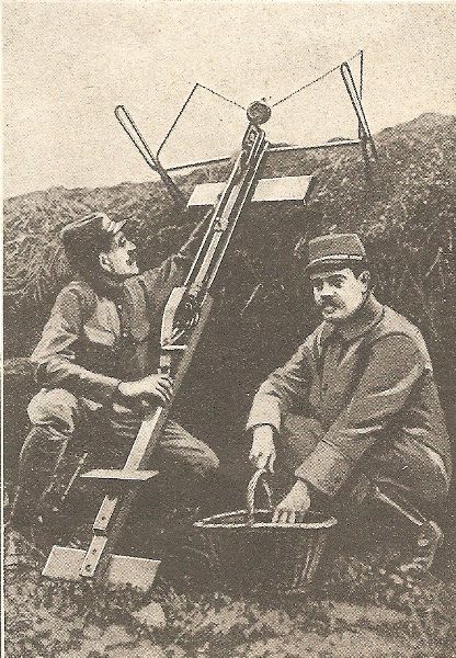 Another example of an improvised crossbow. 