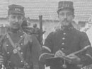 This image is from a post-card dated 1908 and post-marked at Verdun. The uniform changed very little from how it would appear in 1914, giving a good idea of what the men of the regiment looked like when they marched off to war.