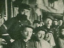 French POWs in their barracks at Camp Meschede, in Westphalie, Germany, 1914.