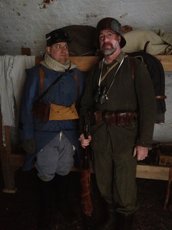 You never know when they might invade your country...or your bunk space! Fort Mifflin, March 2013.