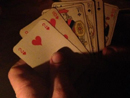 Playing cards, Fort Mifflin, March 2014