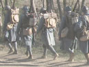 The unit continues its march up to the line, April 2005.