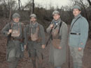 Cpl. Picard, Sgt. Contamine, Sdt. Martin and Capt. William of the Battalion staff, April 2006.