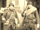 Cpl. Picard and Sdt. Nicholas, Fort Mifflin, March 2012.