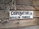 The sign for the French company co-operative. Nov. 2012.