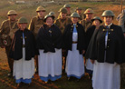 Members of the Canadian nurses and medical corps. Newville, November 2013.