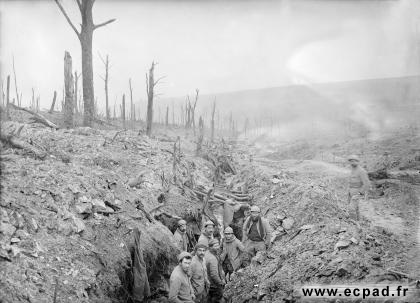 Fontaines Ravine in the Caurieres Wood (Verdun), 4 February 1917.