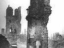 The destroyed city of Ypres.